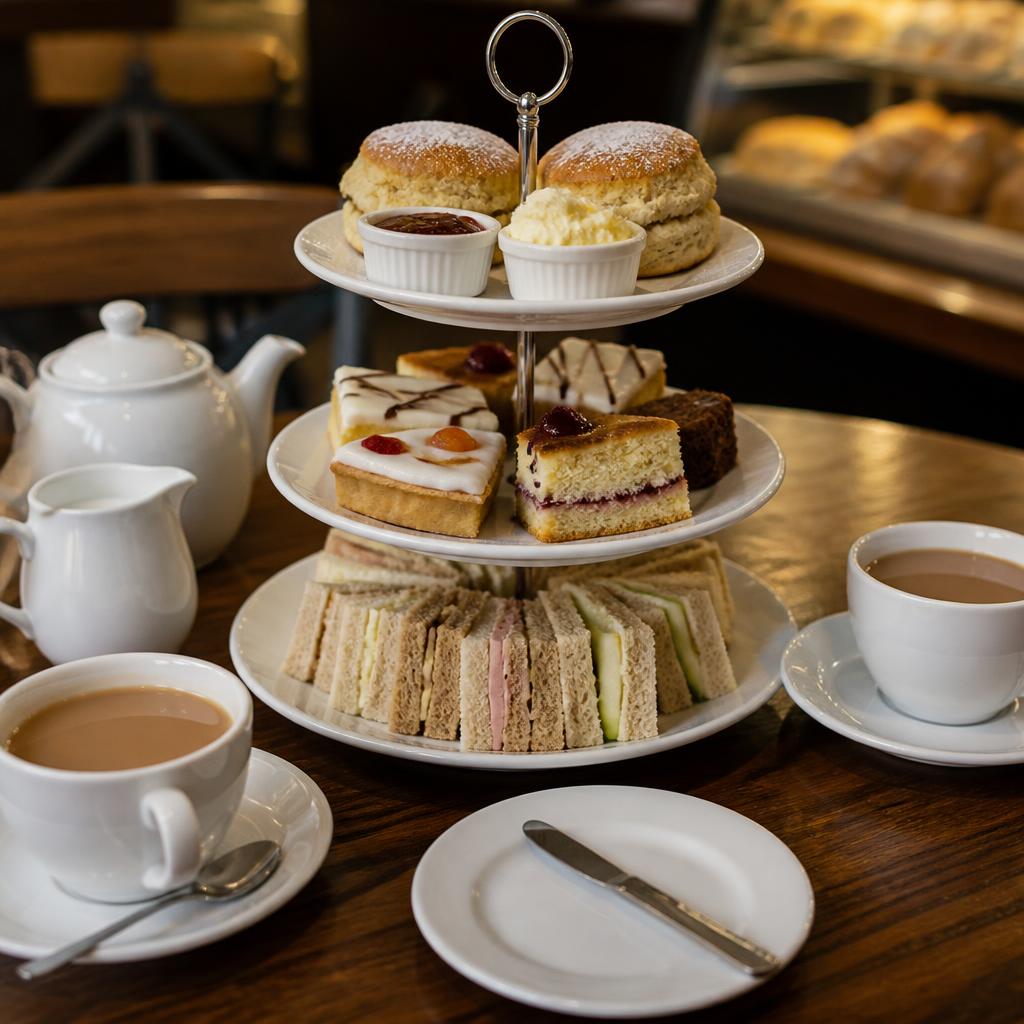 British bakery and coffee house